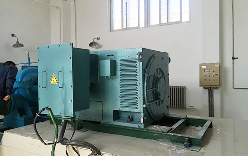 江山某水电站工程主水泵使用我公司高压电机安装尺寸